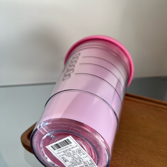 HTF NWT Starbucks Korea 2017 Summer Strawberry Cold Cup.473mL - Picture 4 of 6